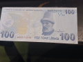 100 Лири.2024г.Турция., снимка 2