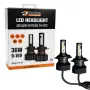 LED крушки за фар H4 36W 6000K комплект 2 броя, снимка 1