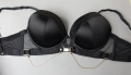 Censored 80 D страхотен черен сутиен с обемни чашки, снимка 4