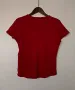 Нова дамска червена тениска M размер, снимка 2
