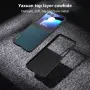 Motorola Razr 50 Удароустойчив ABEEL Litchi Texture Калъф и Протектор, снимка 4