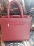 СТИЛНА ЧАНТА ОТ ИЗКУСТВЕНА КОЖА И ЛАЧЕНА КОЖА ползвана веднъж по повод, снимка 3