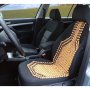 Масажор за седалка дървени топчета автомобил, снимка 1