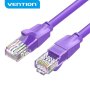 Vention Кабел LAN UTP Cat.6 Patch Cable - 2M Purple - IBEVH, снимка 1 - Кабели и адаптери - 44231346
