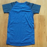 DEVOLD BREEZE KID T-SHIRT 100% Merino Wool размер 8 г / 128 см детска тениска - 437, снимка 2 - Детски тениски и потници - 41629950