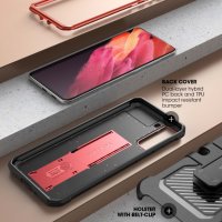 Удароустойчив хибриден кейс Supcase Unicorn Beetle Pro за Samsung Galaxy S21 Ultra, снимка 4 - Калъфи, кейсове - 35737669