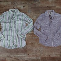 Лот Мъжки ризи 2 броя с дълъг ръкав размер М, снимка 1 - Ризи - 41495925