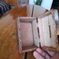 Стара дървена касичка #5, снимка 6 - Други ценни предмети - 44312008