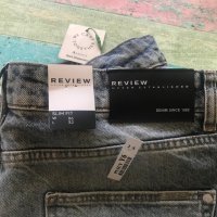 Нови мъжки дънки REVIEW-от Peek&Cloppenburg 36/32 Slim fit, снимка 6 - Дънки - 44244669