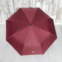 2438 Сгъваем автоматичен чадър с UV защита, едноцветен, двоен автомат, снимка 9 - Други - 34228989