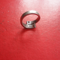 Сребърен пръстен с камъни 6, снимка 7 - Пръстени - 44617864