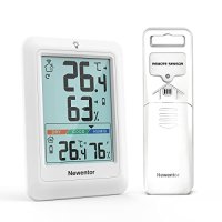 Нов Безжичен вътрешен външен цифров термометър хигрометър влажност, снимка 1 - Други стоки за дома - 41169968