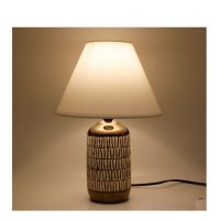 Нощна лампа, Настолна лампа, Керамика, 34см, снимка 2 - Настолни лампи - 42508774
