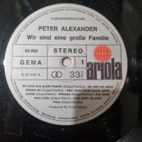 Грамофонна плоча - Peter Alexander Peter Alexander - Wir Sind Eine Große Familie , снимка 4 - Грамофонни плочи - 41958664