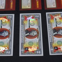 Банкнота $2 /2009/ colorized-Year of the SNAKE или HORSE или GOAT/SHEEP, снимка 8 - Нумизматика и бонистика - 39132223