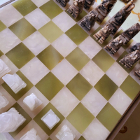 Мраморен шах , снимка 3 - Колекции - 44667088