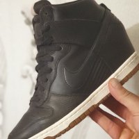 високи кецове Nike Dunk Sky Hi  Brown High Top  номер 41, снимка 5 - Маратонки - 39860982