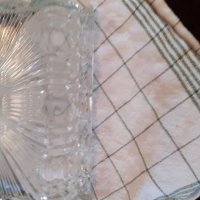 РЕТРО стъклен капак, релефен, правоъгълен, снимка 2 - Други - 38897106