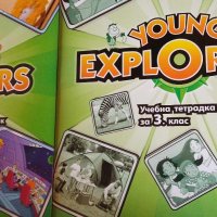 Учебник и учебна тетрадка по английски език за 3. клас Young Explorers ниво 1, снимка 1 - Чуждоезиково обучение, речници - 41943548