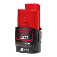 Батерия Milwaukee M12 3AH M12 B3, снимка 1 - Други инструменти - 44665373