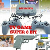 TV Game Super 8 BIT - телевизионна конзола с много вградени игри , снимка 1 - Други - 39625705