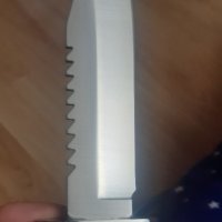 Качествен нож от неръждаема стомана със кания,нов, снимка 3 - Ножове - 34851652