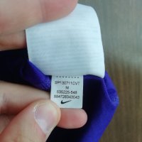 Nike Running Dri-Fit оригинална дамска лилава тениска фланелка размер М , снимка 5 - Тениски - 41628650