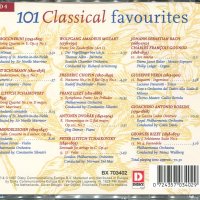 101 Classical Favourites-Schuman, Tchaikovsky,Mendelsson, снимка 2 - CD дискове - 34603548
