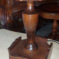 Настолна дървена лампа, снимка 3 - Настолни лампи - 40563084