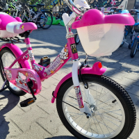 MONI 1682 Велосипед 16" розов, снимка 6 - Велосипеди - 44583718