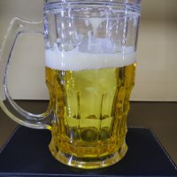 Халба чаша средна тумбеста - изглежда винаги пълна , замръзва в камерата и се пие ледена бира, снимка 5 - Декорация за дома - 41144843