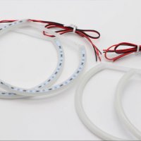 НОВИ!!! Cotton LED Angel Eyes (Бели Ангелски очи) BMW E46 E36, снимка 7 - Аксесоари и консумативи - 39210205