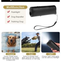 3 в 1 устройство за прогонване на кучета LED ултразвукови репеленти за обучение на кучета , снимка 5 - За кучета - 40918578