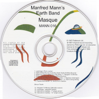 Компакт дискове CD Manfred Mann's Earth Band ‎– Masque, снимка 3 - CD дискове - 36215976