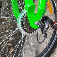 Алуминиев 24 цола велосипед Passati 18 скорости шимано с амортисьор, снимка 4 - Велосипеди - 41245991
