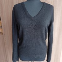 Син и черен пуловер , снимка 3 - Блузи с дълъг ръкав и пуловери - 39229296