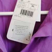 Продавам нова лилава дамска риза, снимка 4 - Ризи - 41765526