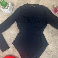 Черно боди рипс, снимка 5 - Блузи с дълъг ръкав и пуловери - 39111792