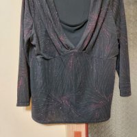 Финни дамски блузи с паети, снимка 4 - Блузи с дълъг ръкав и пуловери - 39067622