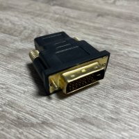 Преходник HDMI M - DVI F, снимка 3 - Кабели и адаптери - 39144435