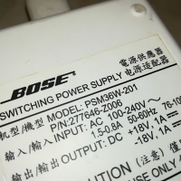 BOSE PSM36W-201 POWER SUPPLY-WHITE ВНОС ENGLAND 1204222047, снимка 2 - Други - 36437266