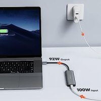 CableCreation USB-C Hub 4K 60Hz 5-в-1 USB C многопортов адаптер с HDMI и 3 USB 3.0 порта 100W мощнос, снимка 5 - Лаптоп аксесоари - 41717324