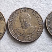 Монети . Парагвай.  1 , 50 , 100 ,500  гуарани. 4 бройки, снимка 8 - Нумизматика и бонистика - 42618001