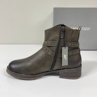 Marco Tozzi Khaki Antic, снимка 2 - Дамски боти - 38822975