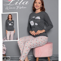 Ново зареждане дамски памучни пижами от 2 части ⭐ ❤️ Турско производство 🔥, снимка 5 - Пижами - 36359759