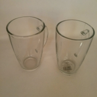 2 стъклени чаши, снимка 2 - Чаши - 36269775