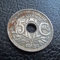 Стара монета 25 сантима 1930 г. Франция- топ !, снимка 1 - Нумизматика и бонистика - 42219582