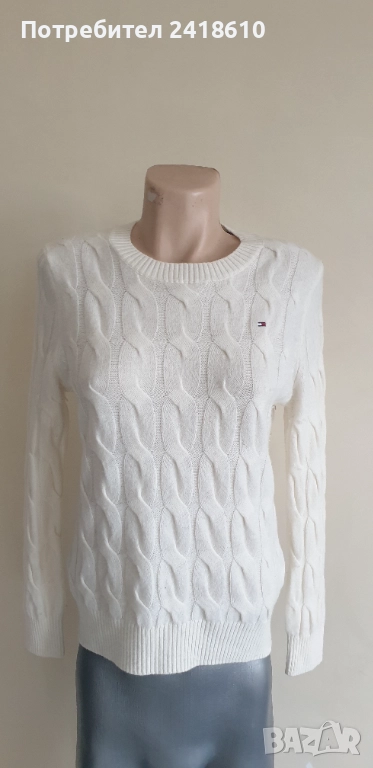 Tommy Hilfiger Cable Wool /  Knit Womens Size M НОВО! ОРИГИНАЛ! Дамски Пуловер, снимка 1