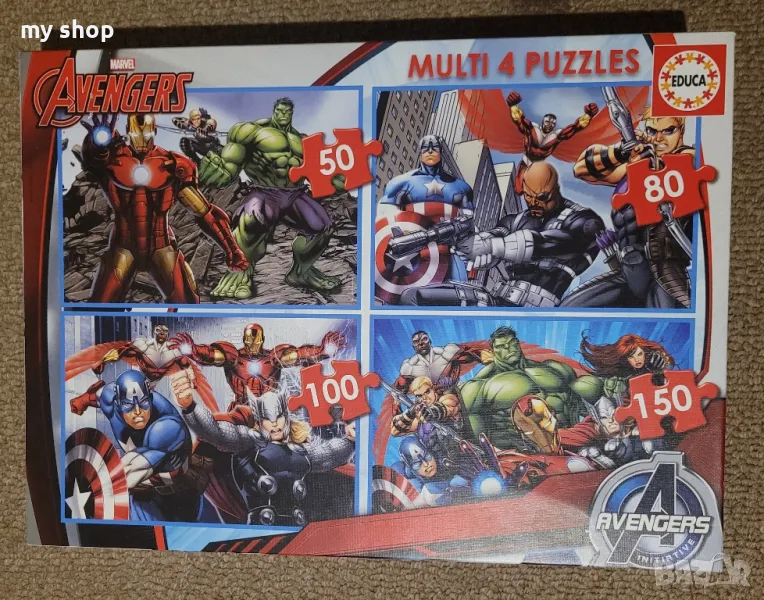 Нов!Пъзел Отмъстителите и Супер героите, снимка 1
