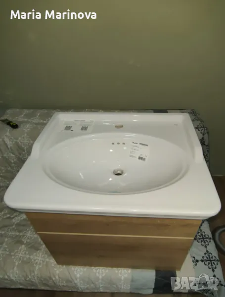 Шкаф за баня с мивка, снимка 1